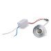 Spot LED 1x1W Rotund Mobil Argintiu 220V